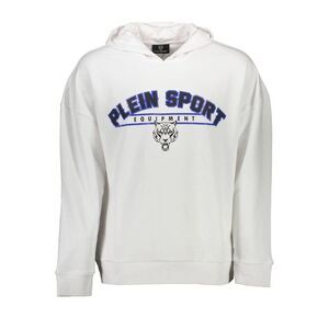 Plein Sport White Cotton Men's Men's Sweatshirt